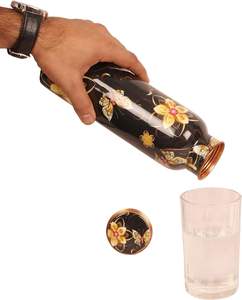 Botella de Agua de Cobre de Alta Calidad, Color Natural, Cobre Puro Hecho a Mano, Multifuncional - Product Image 3