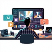 Generador de Video con IA Avanzada, Desarrollo de Aplicaciones Empresariales Personalizadas para Android, Creación de Contenido Automatizada, Edición Inteligente, Internet, MAC