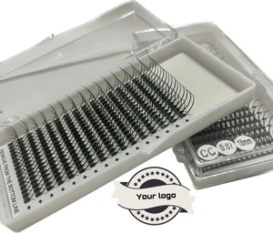 Extensiones de Pestañas Pre-fabricadas Vietnam Spike Lash 12/16 Líneas Bandejas de Pestañas Cachemira Negro Mate Volumen Extensiones de Pestañas al por Mayor - Product Image 3