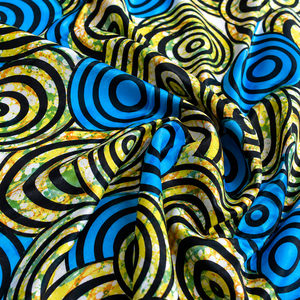 Tela Africana Auténtica con Estampado de Cera, Ankara, Algodón, Batik, Textil para Vestidos, Prendas de Vestir, Costura, Moda, Suministro al por Mayor - Product Image 4