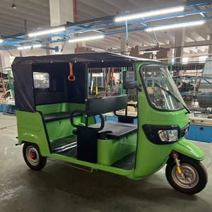 Meilleur Nouveau Tricycle Électrique à Différentiel Sans Balais 251-350W, 4 Places, Carrosserie Fermée, Autonomie 50-70km, Véhicule Passager pour Adultes - Product Image 3
