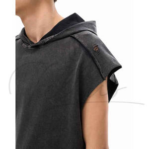 Sudaderas sin mangas para hombre al por mayor, sudaderas personalizadas para gimnasio, sudaderas de entrenamiento para hombre, ropa de gimnasio, sudaderas personalizadas de moda para hombre - Product Image 4