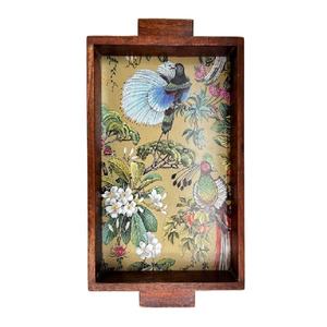 Antique Rectangle Wooden Dinner Serving Tray Custom Size Handmade Painted <b>Wood</b> <b>Crafts</b> for Wall Signs & Wooden Boxes - Product Image 4
