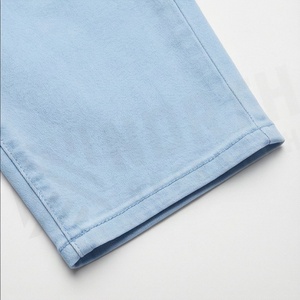 Shorts en jean pour femme, coton, séchage rapide, respirant, couleur personnalisée, taille haute, streetwear, mode été, décontracté - Product Image 6