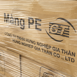 Usine vietnamienne de vente en gros d'emballages transparents en LLDPE pour la fabrication de rouleaux géants de film étirable en PE - Product Image 2