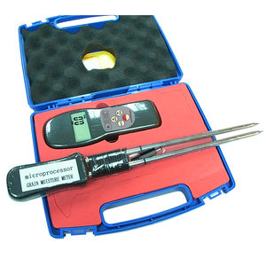 Humidimètre numérique pour céréales à 36 variétés, plage de mesure 6-30 %, avec sonde extra-longue à 2 broches, testeur professionnel pour blé, maïs, farine - Product Image 3