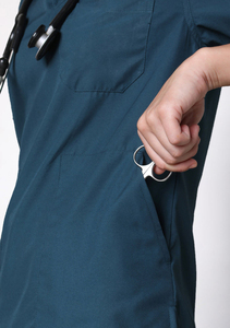 Surgery Room Nurse Jacket Hospital Nursing Uniform Men Dental Work Uniform <b>Scrub</b> Jacket High Quality <b>Clothes</b> Spa Uniform - Product Image 3
