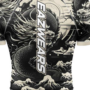 Custom Printed MMA Rash Guard Sublimation Long Sleeve <b>Compression</b> <b>Shirt</b> Performance Activewear Factory <b>Compression</b> <b>Shirts</b> <b>Mens</b> - Product Image 6