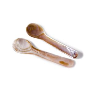 Cuillère à caviar en nacre naturelle, élégante, pour servir le caviar, les fruits de mer, les amuse-gueules, pour les dîners de luxe et les cadeaux - Product Image 3
