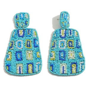 Pendientes de Cuentas de Alta Moda, Joyería Artificial Multicolor con Perlas y Diamantes para Regalo de Boda o Fiesta para Mujeres - Product Image 2