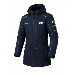 Vestes longues d'hiver personnalisées brodées, vêtements textiles, manteaux décontractés à capuche, vente en gros OEM - Product Image 6
