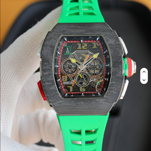 Reloj Mecánico para Hombre, Diseño Cuadrado Moderno, Correa de Tela, Resistente al Agua 5BAR - Product Image 2