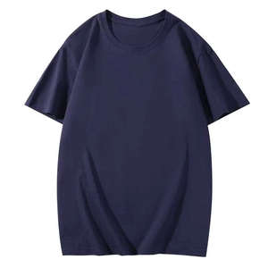 T-shirt Homme Moderne Col Bateau Oversize en Coton Respirant Décontracté Manches Courtes Écologique Vêtement de Sport Élégant Tenue Quotidienne - Product Image 4