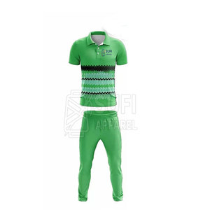 Conjunto de Uniforme de Cricket Personalizado con Números, Nombres y Logotipos Impresos, Tejido de Poliéster Transpirable de Alta Calidad, para Hombres Adultos - Product Image 2