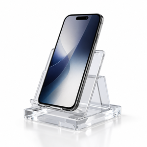 Soporte Ajustable para Teléfono Móvil de Acrílico Transparente Personalizado, Soporte de Escritorio para Celular, Soporte para Tablet - Product Image 4