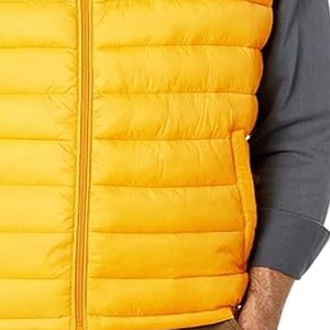 Blouson matelassé personnalisé avec logo pour homme, nouvelle arrivée, épais, chaud pour l'hiver, réversible, à capuche, col montant - Product Image 3