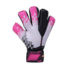 Gants de gardien de but de football Econex Sports, en cuir PU, antidérapants, respirants, fermeture à boucle, protection sportive unisexe - Product Image 4