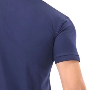 Polo pour homme Legends, bleu marine, manches courtes, polo décontracté en coton piqué, vêtements personnalisés en gros - Product Image 5