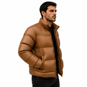 RELEVO INDUSTRIES Lightweight <b>Packable</b> Hooded Puffer <b>Jacket</b> for Men-Waterproof Windproof Quick Dry Zipper Closure Spring Season - Product Image 4
