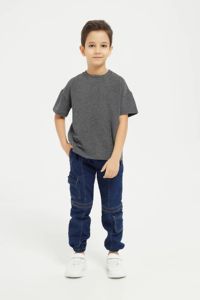 Camisetas de Verano Personalizadas para Niños, Playeras Sólidas de Algodón 100% de Corte Regular para Niños, Manga Corta, Casuales, Lisas, para Bebés - Product Image 4