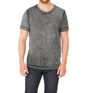 Nouveau T-shirt léger délavé à l'acide pour homme 2026, coupe ample, couleur unie, en stock, respirant, personnalisable - Product Image 4