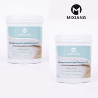 Peinture époxy imperméable Mi Xiang pour sols, peinture de sable colorée, revêtement liquide couleur personnalisée, application au pinceau, Shandong, poids personnalisable