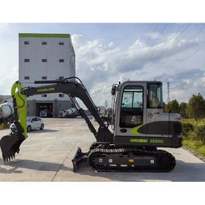 Zoomlion Excavadora sobre orugas de 6 toneladas ZE60G Uso duradero Sistema hidráulico Peso de funcionamiento-En venta - Product Image 3