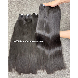 2023 vente chaude cheveux raides naturels prix de gros pour les femmes noires meilleure qualité faisceaux de cheveux crus vietnamiens - Product Image 2