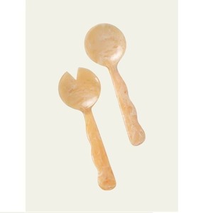 Ensemble de cuillères à salade décoratives en résine – Design vintage créatif, compatible lave-vaisselle, pour un usage quotidien - Product Image 6