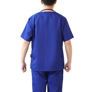 New Style Men's <b>Scrubs</b> Uniform Sets for Hospital Use Spandex/Polyester Material Needle Detection <b>Plus</b> <b>Size</b> Worsted Fabric - Product Image 5