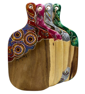 Tabla de cortar de madera y con impresión de alta calidad para organizar tu cocina, tabla de cortar decorativa. - Product Image 4