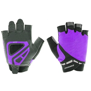 ถุงมือปั่นจักรยานครึ่งนิ้วสำหรับผู้ชายผู้หญิงอุปกรณ์กีฬาระบายอากาศได้ดีดูดซับแรงกระแทกสำหรับออกกำลังกายจักรยาน - Product Image 4