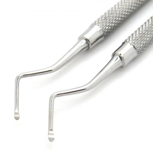 Cucharas Excavadoras Dentales Premium de Acero Inoxidable Reutilizables y Autoclavables de Doble Punta para la Eliminación de Caries y Dentina - Product Image 3