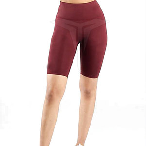 Shorts Deportivos Casuales para Mujer, Hechos a Medida, con Cintura Elástica, Logotipo Personalizado, Secado Rápido, Transpirables, Tela de Spandex/Poliéster para Gimnasio y Yoga - Product Image 4