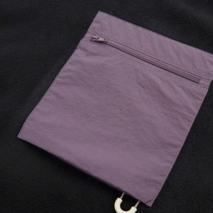 เสื้อฮู้ดดี้ผู้ชายคอกลมผ้าฟลีซสไตล์เรโทรสำหรับกิจกรรมกลางแจ้ง ฤดูใบไม้ผลิ รุ่นใหม่ ปี 2026 ผ้าฝ้าย 100% ย้อมสีพื้น - Product Image 3