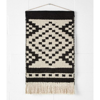 Nouveau design en coton tissé Boho Tenture murale de salon Décoration murale Tenture murale Tapisserie d'Inde