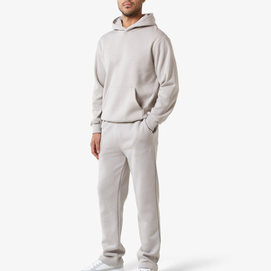 Conjunto Deportivo Personalizado con Logotipo, Sudadera con Capucha y Pantalones de Chándal de Algodón 100%, Dos Piezas, Informal para Hombre, Pedido al por Mayor - Product Image 1