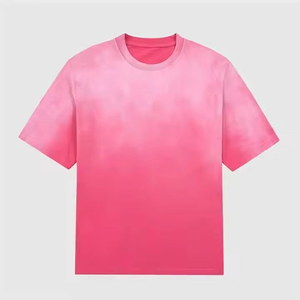 Camisetas con efecto acid wash personalizadas vintage para hombre, camisetas de algodón con textura desgastada, tela de algodón transpirable. - Product Image 5