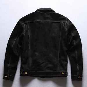 Chaqueta Vaquera Casual para Hombre con Cuello Camisero Personalizado de Solid Traders, Estilo Urbano, Temporada de Invierno, Secado Rápido y Ecológica - Product Image 4