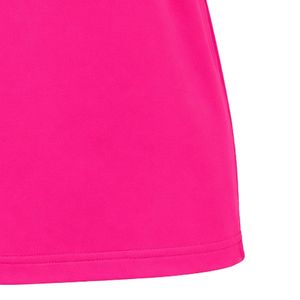 Polo Rosa Intenso con Logotipo JJ Bordado para Mujer, Manga Corta con Cuello y Botones al Frente, Ropa Casual de Equipo - Product Image 6