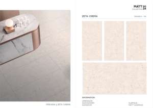 Carreaux de porcelaine tendance finition mate 60x120cm 600x1200mm 24x48 pour murs et sols intérieurs de luxe - Product Image 3