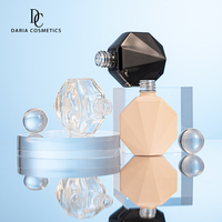 Daria Cosmetics - Botellas Redondas de Vidrio Vacías de 12 ml para Esmalte de Uñas en Gel, con Protección UV, Impresión de Logotipo Personalizado