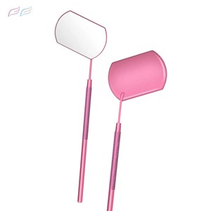 กระจกติดขนตาสีชมพู สแตนเลสสตีล น้ำหนักเบา สำหรับต่อขนตา โดย Bahasa Pro - Product Image 1