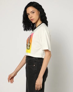 Camisetas de Verano para Mujer, Estilo Cuadrado, Estampadas o Lisas, de Algodón y Poliéster Premium, Tejido Jersey Transpirable, Manga Corta - Product Image 2