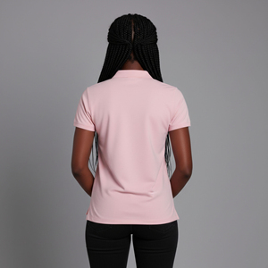 Camiseta polo de golf para mujer, al por mayor, con logotipo personalizado, de alta calidad, 100% algodón, elástica, ajustada, para mujer - Product Image 5