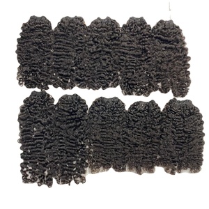 Paquets de cheveux humains vierges non transformés bruts 20 pouces Extensions de tissage de cheveux d'origine vietnamienne de style birman - Product Image 5