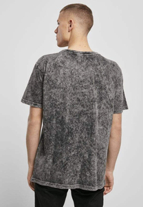 เสื้อยืดผู้ชายแฟชั่นใหม่สไตล์ ACID WASH คอกลม ผ้าฝ้าย 100% ใส่ได้ทุกฤดู ทรงโอเวอร์ไซส์ - Product Image 4