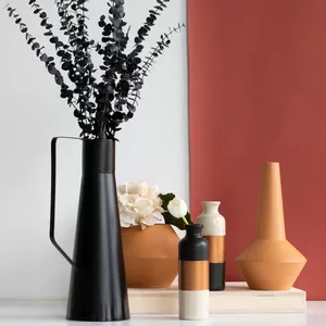 Luxury Decorative Iron Pumpkin-Shaped Floor Flower <b>Vase</b> Handmade Coastal Design High-End Home Decor by ZAHID EXPORTS - Product Image 5