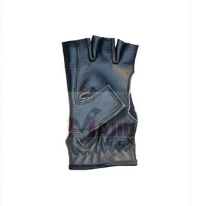 Guantes de tiro con arco de tres dedos Protección de cuero para tiro ecuestre y caza con arco recurvo - Product Image 5