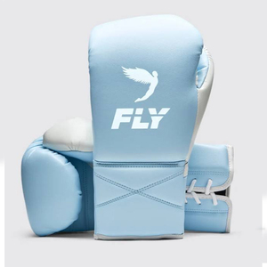 ถุงมือฝึกซ้อมคิกบ็อกซิ่ง Fly Super Lace Pro X 2 คุณภาพสูง หนังวัวแท้ ป้องกันการลื่น ยืดหยุ่น ปรับขนาดได้ - Product Image 1